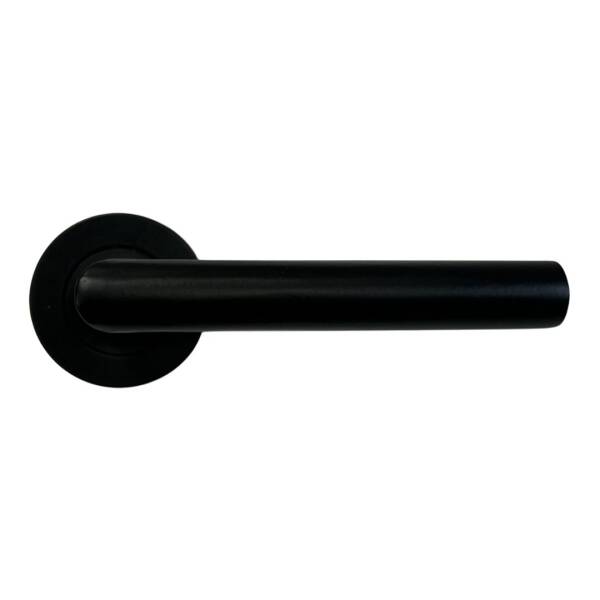 Sese Venedik Modeli Rozetli Kapı Kolu Siyah Renk (200-90R-02) - 1