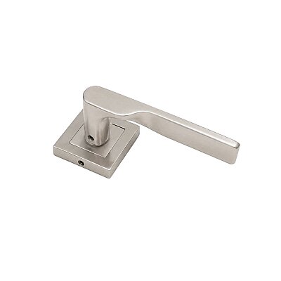 Sese Veroni Modeli Kare Rozetli Wc Kapı Kolu Nikel Saten (200-94R-02-53) - 3
