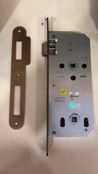 Sese Wc Banyo Kilidi Oval Antik Sarı 45mm 18mm Ayna (700-45-18-01W-94) - 1