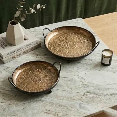 Sese Yuvarlak Tepsi Large Boy (PNL-MG48 L) - 1