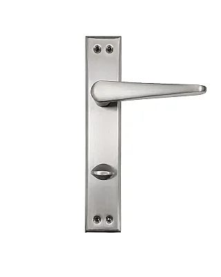 Sese Zara Modeli Aynalı Wc Kapı Kolu Nikel Saten (200-223-02-53) - 4
