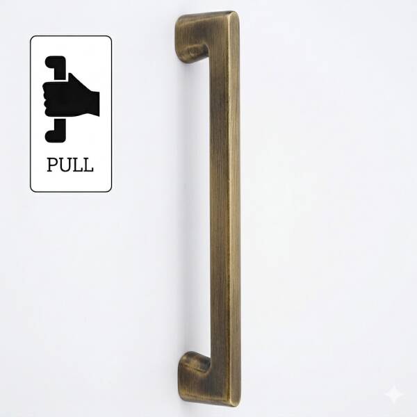 Sese Zen-D Çekme Kol Mat Antik Sarı 30cm (202-71-30-94/1) - 1