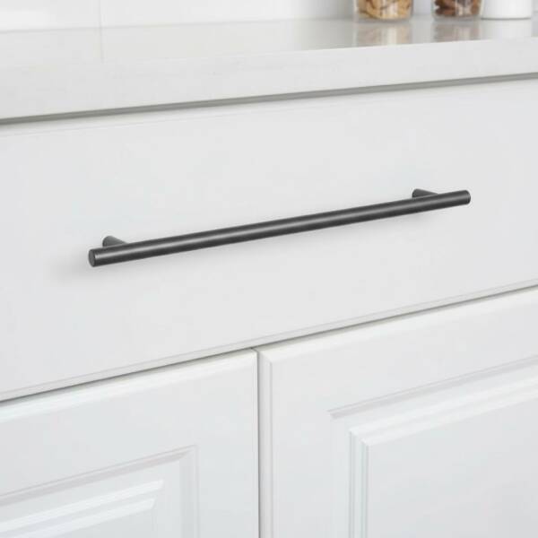 Sese 02 Modeli Çubuk Kulp Mat Krom 416mm (02-416-24) - 1