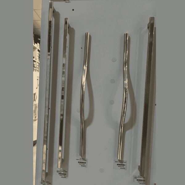 Sese 116 Modeli 416mm Krom/Mat Krom Kulp Seri Sonu (116-416-24/18) - 4