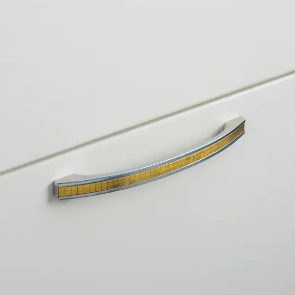Sese 185 Modeli 320mm Krom - Altın Sarı Kulp Seri Sonu (185-320-18/16) - 1