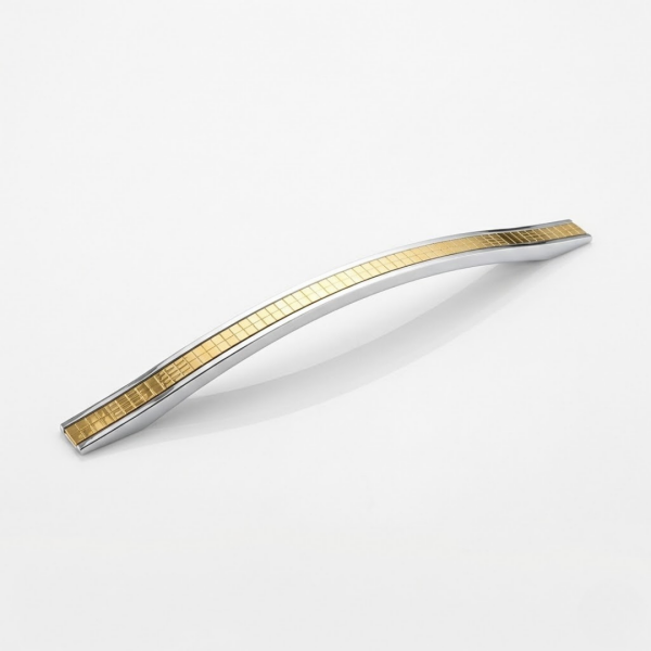 Sese 185 Modeli 320mm Krom - Altın Sarı Kulp (185-320-18/16) - 2