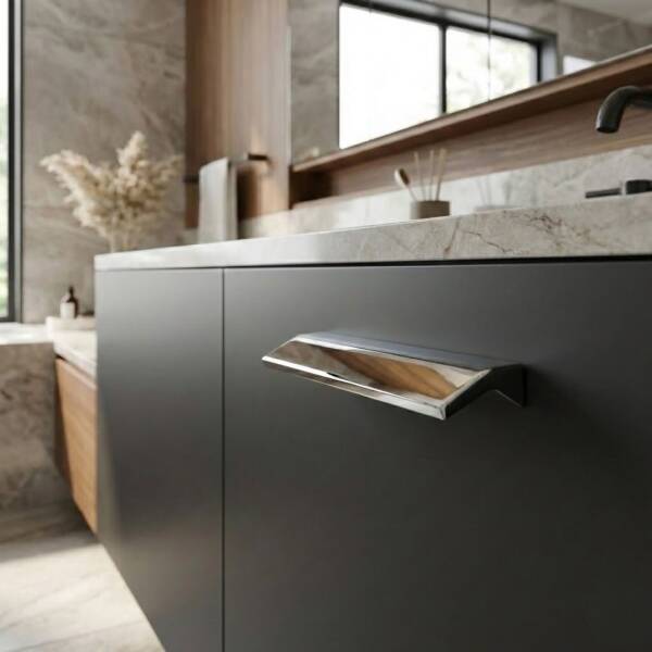 Sese 23 Modeli 160mm Krom Kulp (23-160-18) - 1