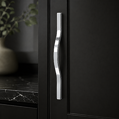Sese 28 Modeli Mobilya Kulbu Krom Renk 320mm Kulp (28-320-18) - Sese