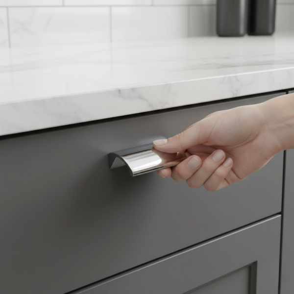 Sese 30 Modeli Krom Kulp 32mm (30-32-18) - 2