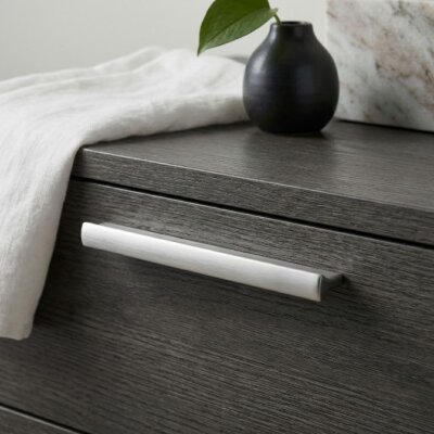 Sese 34 Modeli Mobilya Kulbu Mat Krom 224mm (34-224-24) - Sese