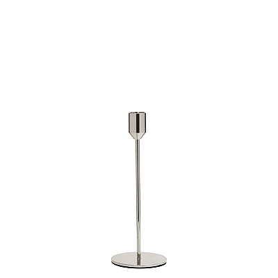 Silver İnce Mumluk 8*8*21 cm (AK.JE0140) - Vitale