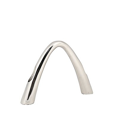 Silver Metal İkili Mumluk 4*28*21 cm (AK.IV0313) - Vitale