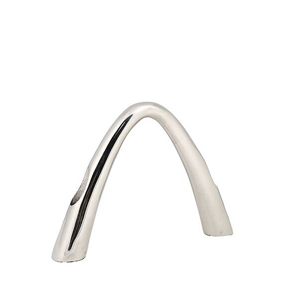 Silver Metal İkili Mumluk 4*28*21 cm (AK.IV0313) - 1
