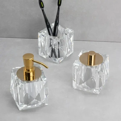 System Kristal Sıvı Sabunluk Krom Renk (BA2038 006 C1-CR) - 5