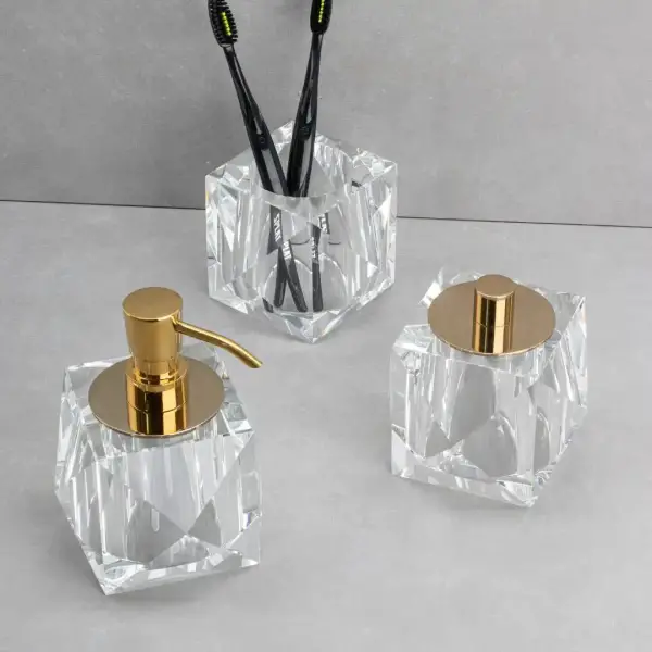 System Kristal Sıvı Sabunluk Krom Renk (BA2038 006 C1-CR) - 5