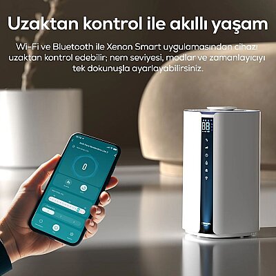 Smart Air Hava Nemlendirici Akıllı, Sıcak & Soğuk Buhar Lite 2 (X7451) - Xenon Smart (1)