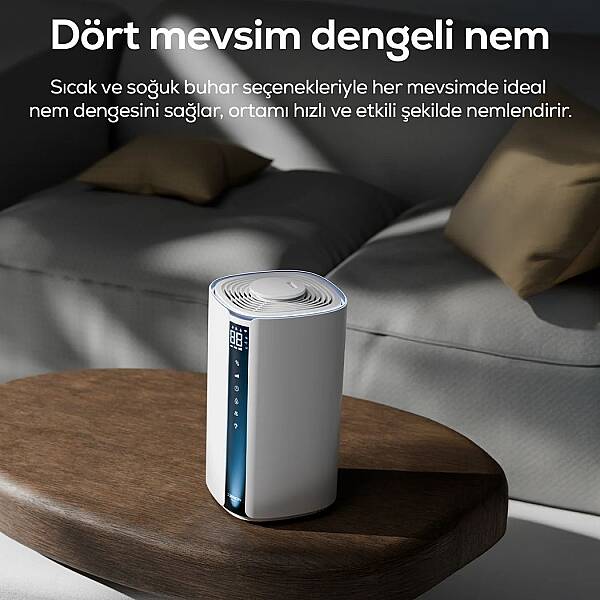 Smart Air Hava Nemlendirici Akıllı, Sıcak & Soğuk Buhar Lite 2 (X7451) - 3