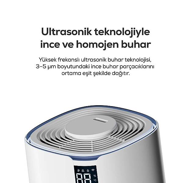 Smart Air Hava Nemlendirici Akıllı, Sıcak & Soğuk Buhar Lite 2 (X7451) - 4