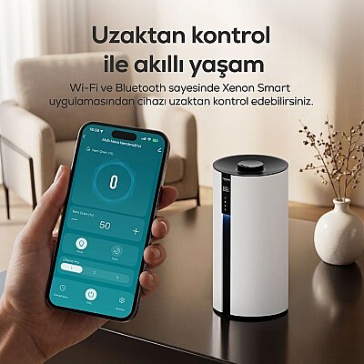 Akıllı Hava Nemlendirici Lite | UV Hijyen, 3.5L, WiFi, Soğuk Buhar, Modlu (X7450) - 4