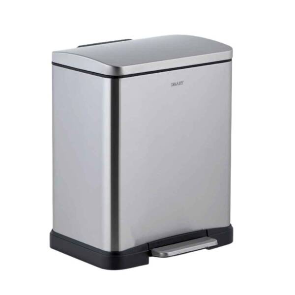 Smart Piazza Inox Pedallı Çöp Kovası 12 Litre (1006 12ST) - 1