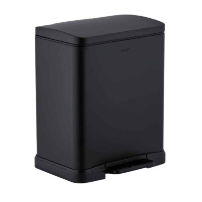 Smart Piazzo Pedallı Çöp Kovası Siyah 12 Lt (1006 12S) - Smart