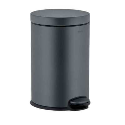 Smart Round Pedallı Çöp Kovası Gri 5 Litre (1007 05GR) - Smart