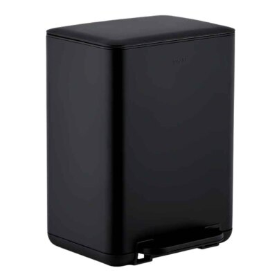 Smart Slim Pedallı Çöp Kovası Siyah 12 Lt (1003 12S) - Smart