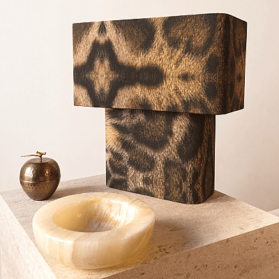 Smokey Leopar Abajur - Lamba Mamba