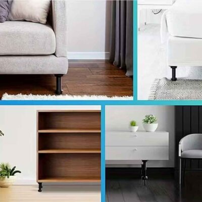 Sese Plastik Baza Ayağı 1. Kalite Siyah Ayak 15-20cm (SS400-80) - Sese