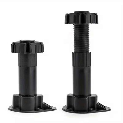 Sese Plastik Baza Ayağı 1. Kalite Siyah Ayak 15-20cm (SS400-80) - Sese