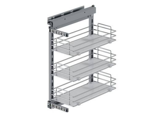 Starax 30cm Yandan Gizli Raylı Ünite Sağ (90 Derece) (S-2245-C) - 2