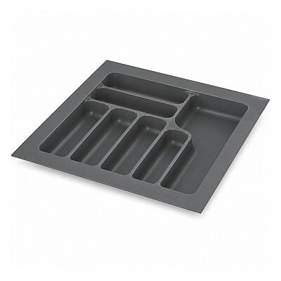 Starax 55 Cm Gri Plastik Kaşıklık 7 Gözlü 49x49 Cm (S-2286-GP) - 3