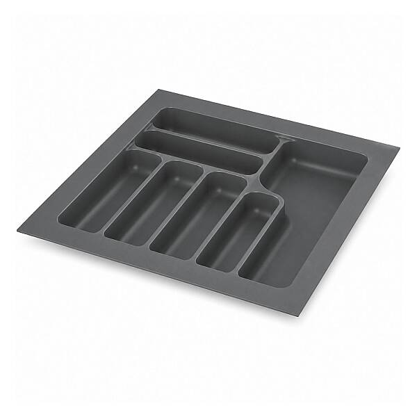 Starax 55 Cm Gri Plastik Kaşıklık 7 Gözlü 49x49 Cm (S-2286-GP) - 3