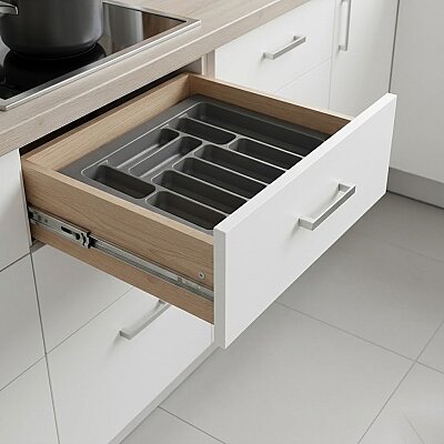 Starax 70 Cm Antrasit Plastik Kaşıklık 10 Gözlü 64x49 Cm (S-2288-AP) - Starax