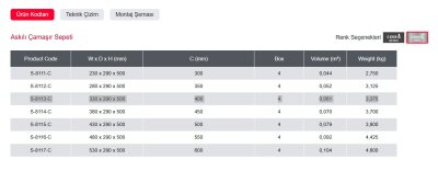 Starax Askılı Çamaşır Sepeti Krom Modül 40cm (S-8113-C) - 3