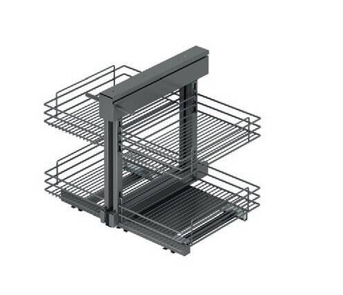 Starax 45cm Tel Hasır Sepetli Bağımsız Körköşe Mekanizması Sol (S-3007-A) - 2