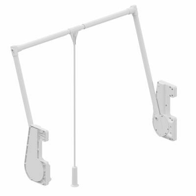 Starax Gardırop Asansörü (15 Kg) Beyaz W: 850-1150mm (S-6014-W) - 4