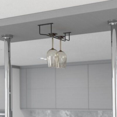 Starax Kadeh Askısı 1 Bölmeli Krom (S-4041-A) - Starax