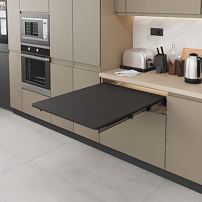 Starax Katlanır Masa Mekanizması 70cm Antrasit (S-2141-A) - Starax (1)