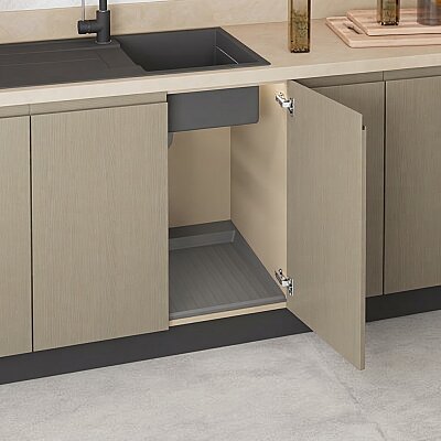 Starax 90 Cm Flexy Eviye Altlığı Gri (S-2265-G) - Starax