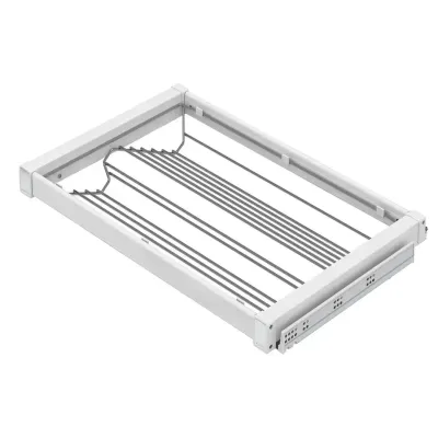 Starax 70cm Gizli Raylı Alüminyum Ayakkabılık (S-6719-W) - 2