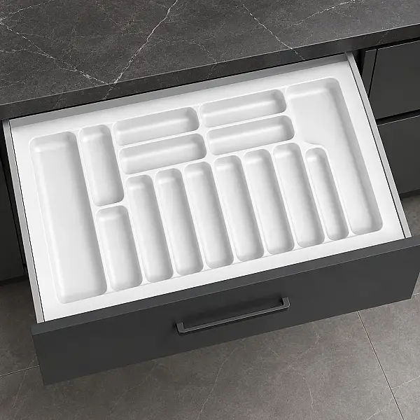 Starax 100 Cm Plastik Kaşıklık Beyaz (S-2293-WP) - 1