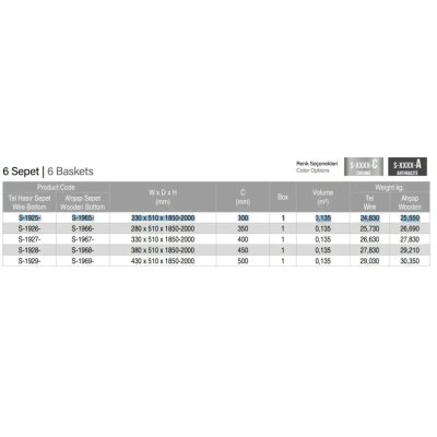 Starax 185-200 40 cm Gizli Rayli Frenli Kiler-Krom(S-1927-C) - 3