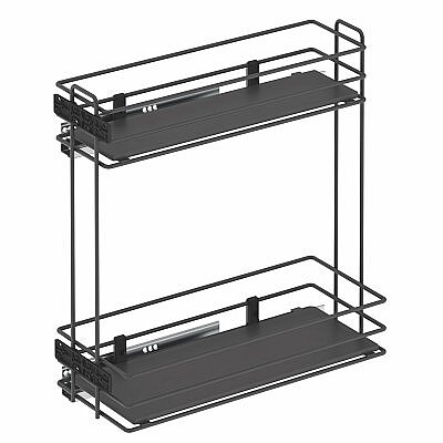 Starax 20 Cm Gizli Raylı Deterjanlık Tek Açılım Ahşap Sağ (S-2485-A) - Starax (1)
