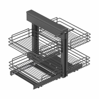 Starax 40cm Bağımsız Körköşe Mekanizması Antrasit (S-3005-A) - 2