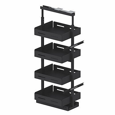 Starax 50 Cm Unique Box Gizli Raylı Frenli Kiler (S-1929-UB-A) - Starax (1)