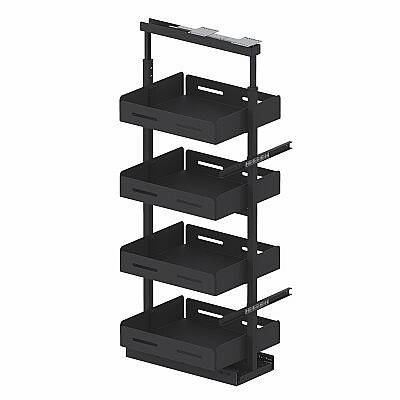 Starax 50 Cm Unique Box Gizli Raylı Frenli Kiler (S-1929-UB-A) - 2