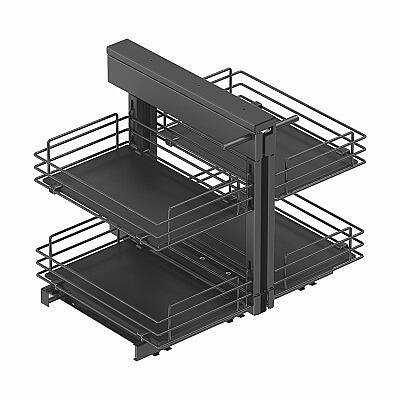 Starax 55 Cm Bağımsız Körköşe Mekanizması Ahşap Sol (S-3171-A) - 3