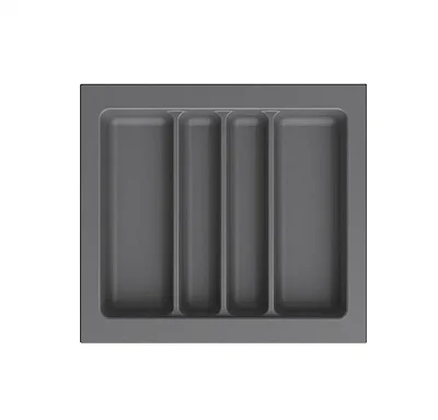 Starax 54x49 Beyaz Plastik Kepçelik 4 Gözlü Modül 60cm (S-2687-WP) - Starax (1)