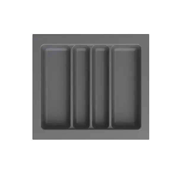 Starax 54x49 Beyaz Plastik Kepçelik 4 Gözlü Modül 60cm (S-2687-WP) - 2
